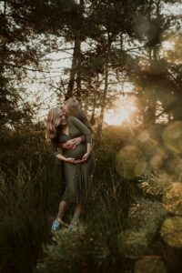 Bas & Ilvie - Zwangerschapsshoot - Posbank, Veluwe