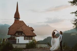 Konstantin & Shelby - trouwfotografie - Harder Kulm, Zwitserland
