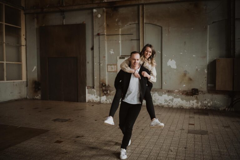 Paul & Iris - Verlovingsfotografie - De Suikerfabriek, Groningen