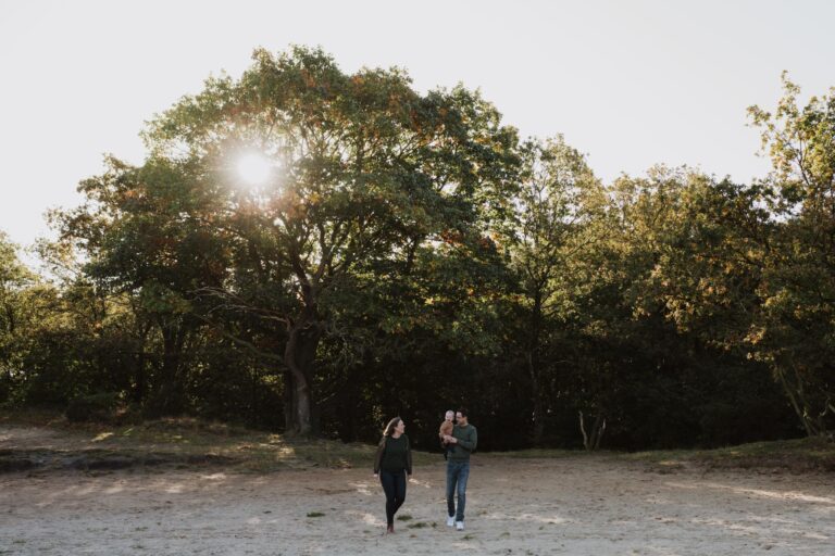 Familie fotoshoot Terhorsterzand met Jan, Bianca en Daan