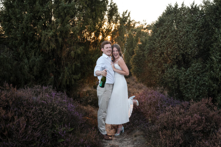 Lloyd en Sarah - verlovingsshoot in Drenthe