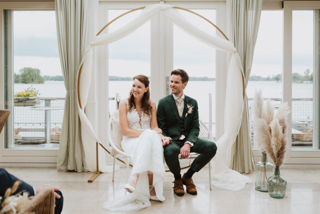 Peter en Adriëlla - Trouwfotograaf de Paalkoepel, Paterswolde - Ceremonie