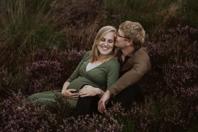 Bas & Ilvie - Zwangerschapsshoot - Posbank, Veluwe