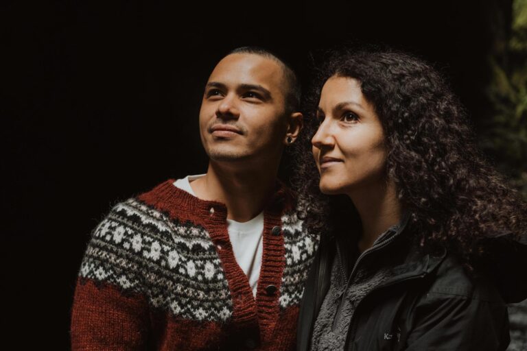 Michel & Syrine - Love shoot - IJsland - Loveshoot IJsland Nauthúsagil waterval Michel & Syrine