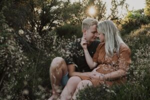 Simon en Renée - Zwangerschapsfotografie - Terhorsterzand, Drenthe