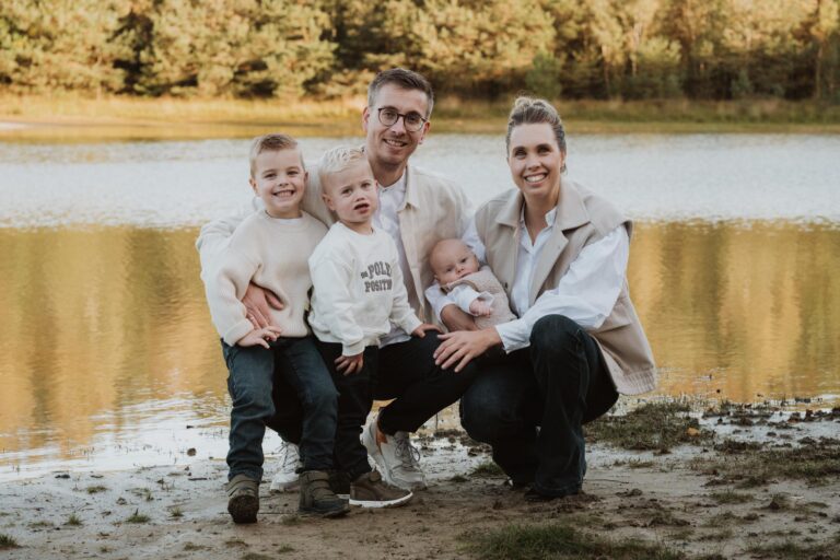 Familie Hoving - Familie fotografie, Terhorsterzand, Drenthe