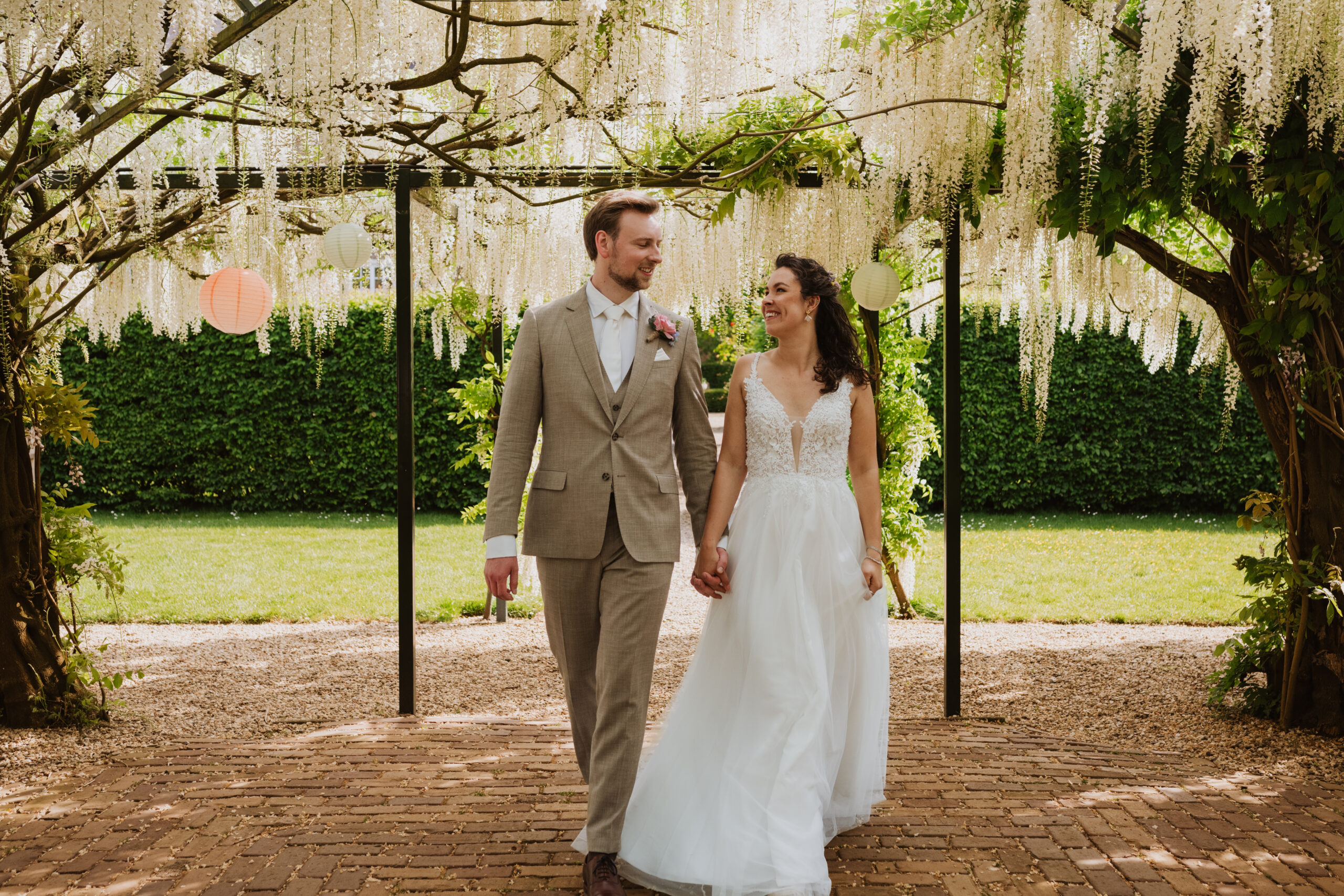 Bjorn en Merel - Trouwfotografie, Kasteel Maurick, Noord-Brabant