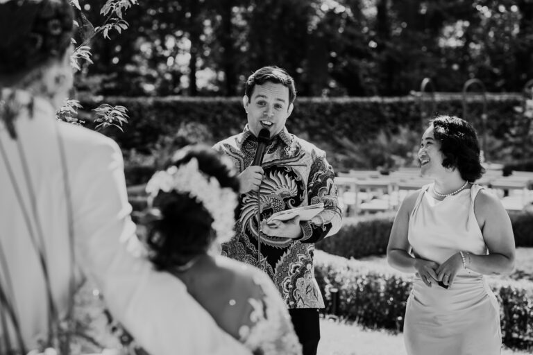 Thomas en Sarah - Trouwfoto's - De Havixhorst, Meppel