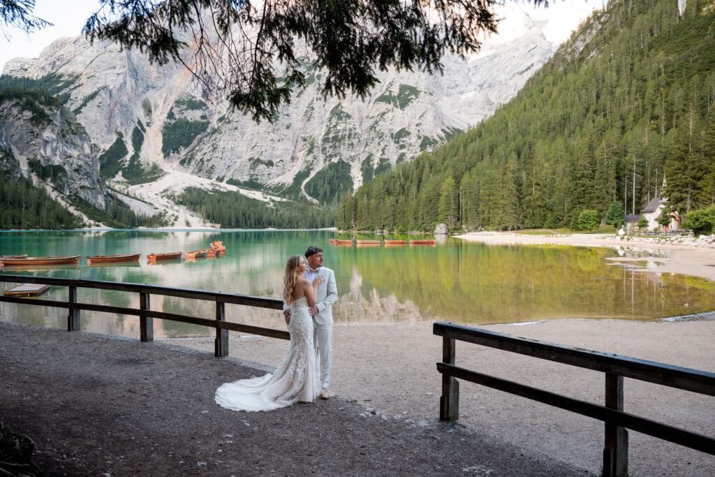 Laurie en Aurélien - After-wedding shoot Dolomieten met Frans stel
