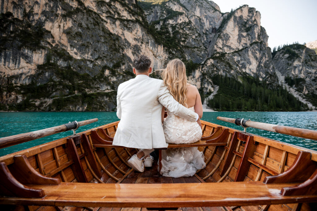 Destination wedding sfeerbeelden Italië Dolomieten