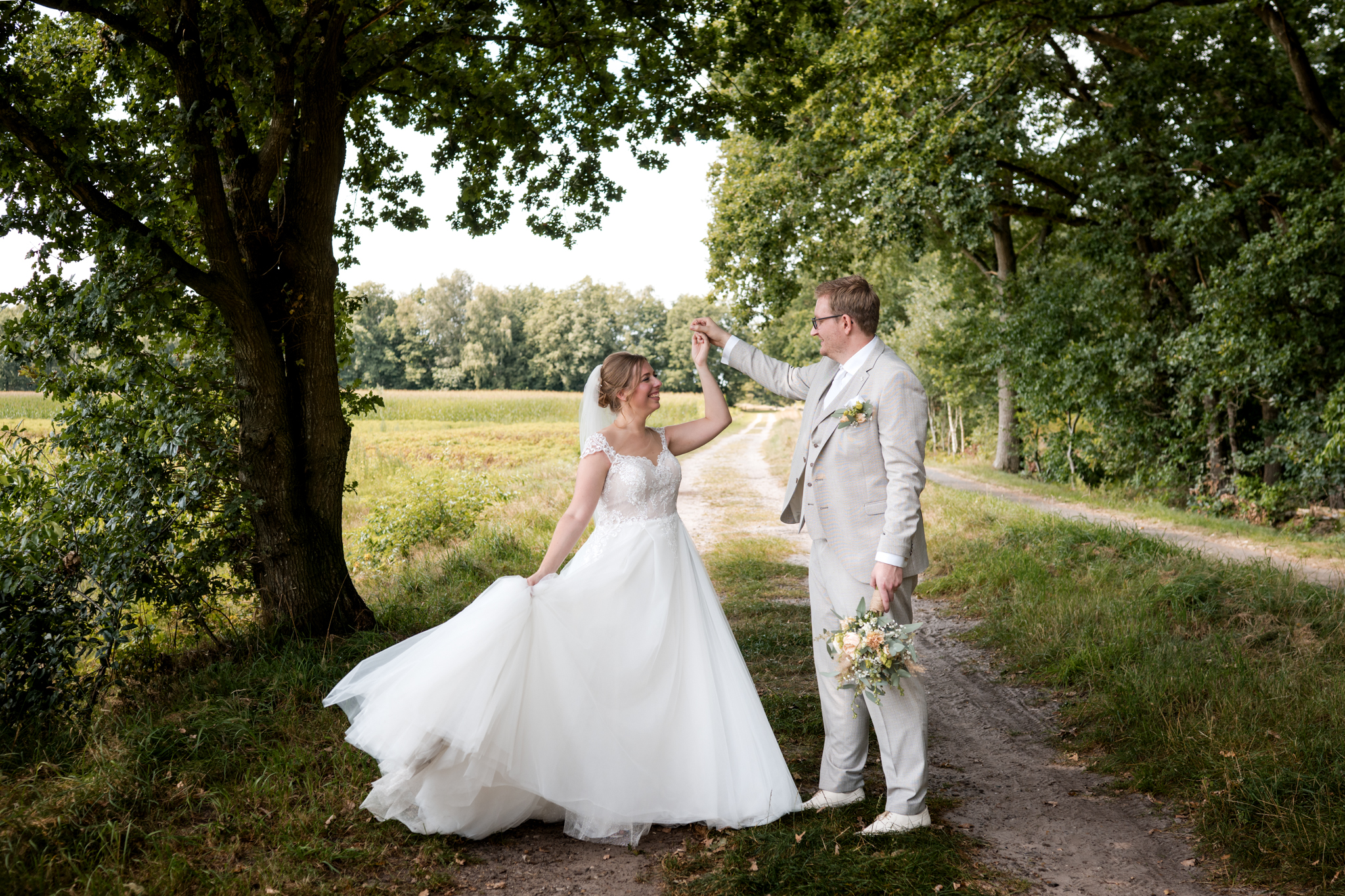 Koen en Dineke - Trouwfoto's de Schildhoeve - fotoshoot