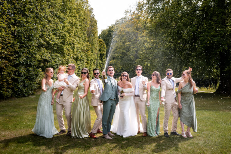 Groeps en familiefoto's bij buitenplaats Elswout in Haarlem – Sarah & Lloyd